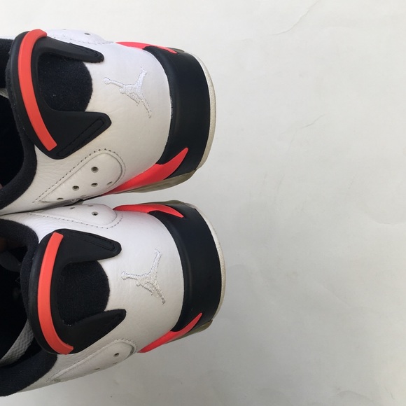 SOLD! Nike Air Jordan 6 Retro Low White Infrared Jordans - Picture 10 of 14